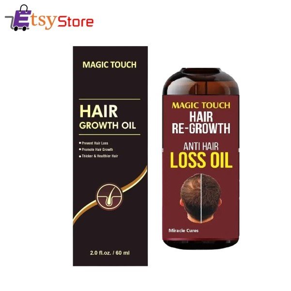 Magic Touch Hair Regrowth Anti Hair Loss Oil In Pakistan