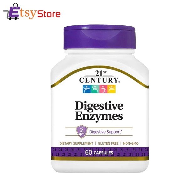 21st Century Digestive Enzymes 60 Capsules In Pakistan