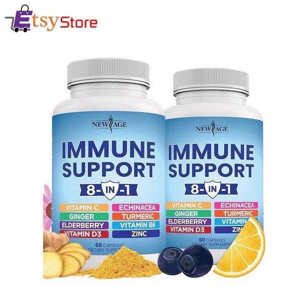 8 in 1 Immune Support Booster Supplement with Elderberry In Pakistan