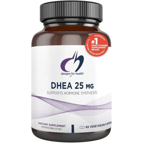 DHEA 25MG By Designs For Health Supports Hormone Synthesis in Pakistan