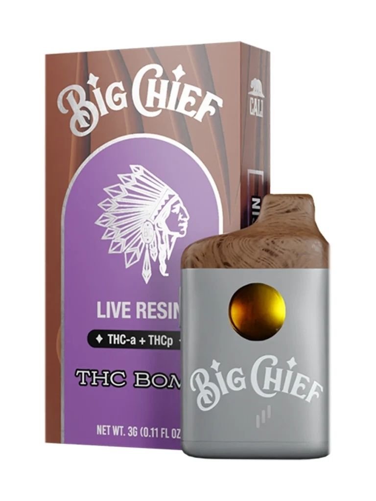 Big Chief Disposable Vape Live Resin THCA in Pakistan