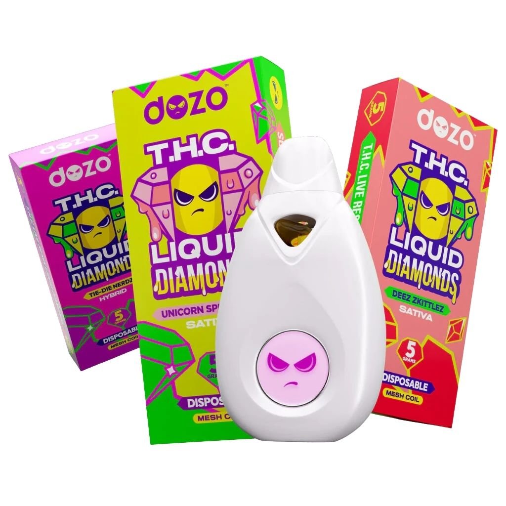 Dozo Thc Liquid Diamonds 5g Disposable In Pakistan