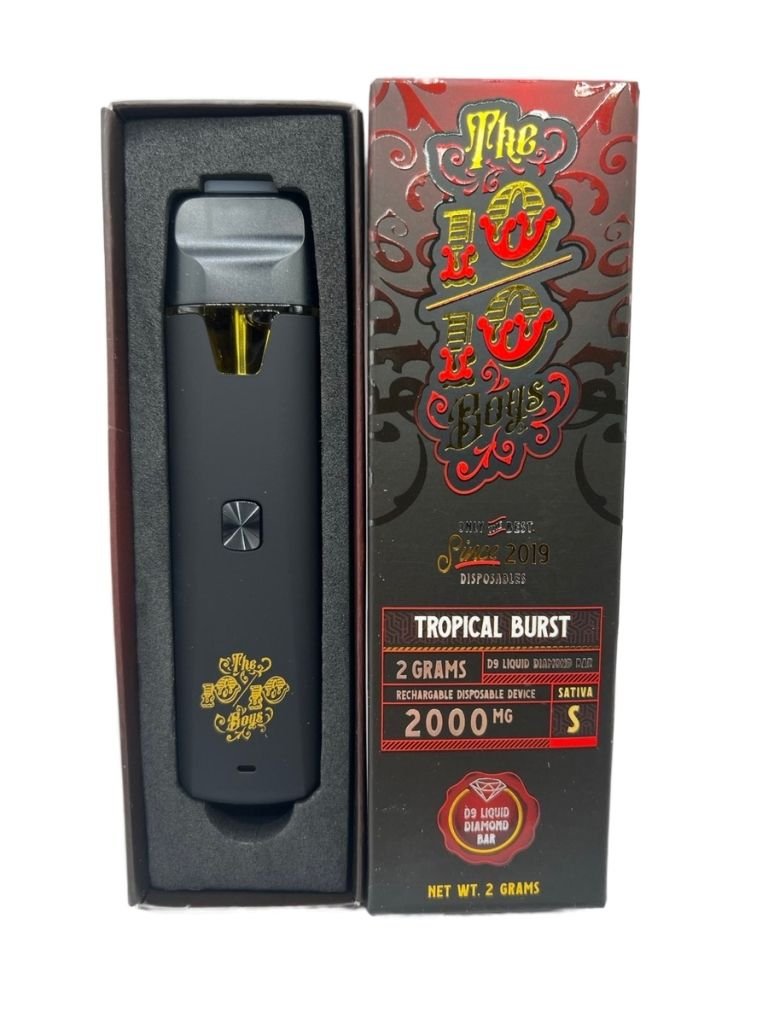 The 10 by 10 Boys Disposable THC Vape 2G In Pakistan