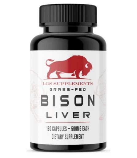 Grass Fed Bison Liver Capsule