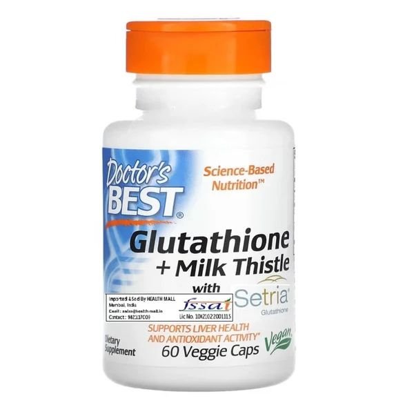 Doctors Best Glutathione plus Milk Thistle Set in Pakistan