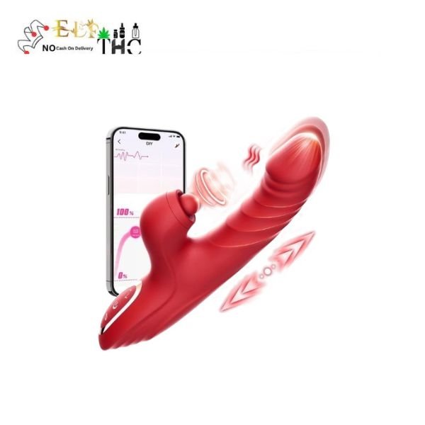 Thrusting Dildo for Women Toendi G Spot Rose Toy Dildos with Vibration In Pakistan