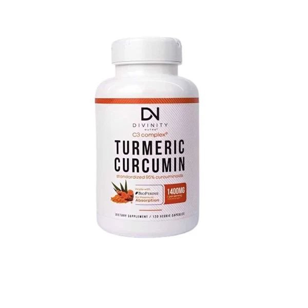 Divinity Nutre Turmeric Curcumin C3 Complex 1400mg in Pakistan
