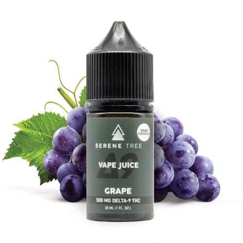 Serene Tree Delta9 THC Grape Vape Juice 1200mg In Pakistan