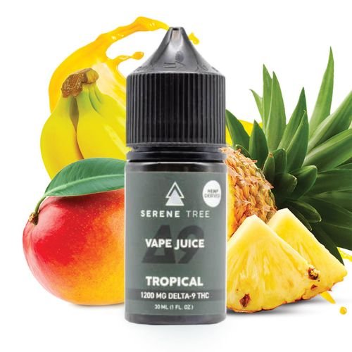 Serene Tree Delta9 THC Tropical Vape Juice 1200mg In Pakistan