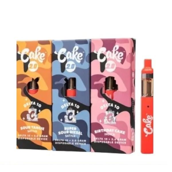 Cake Animal Print Live Resin Vape In