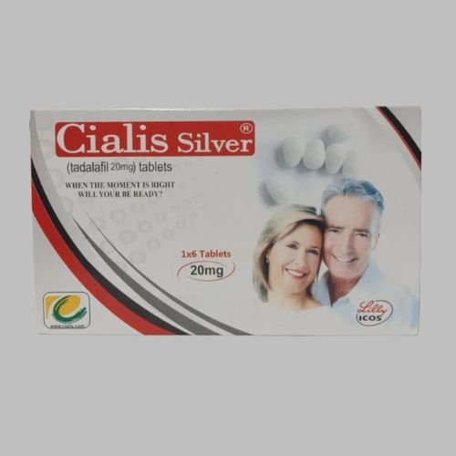 Cialis Silver Tadafil 20mg 6Tablets In Pakistan
