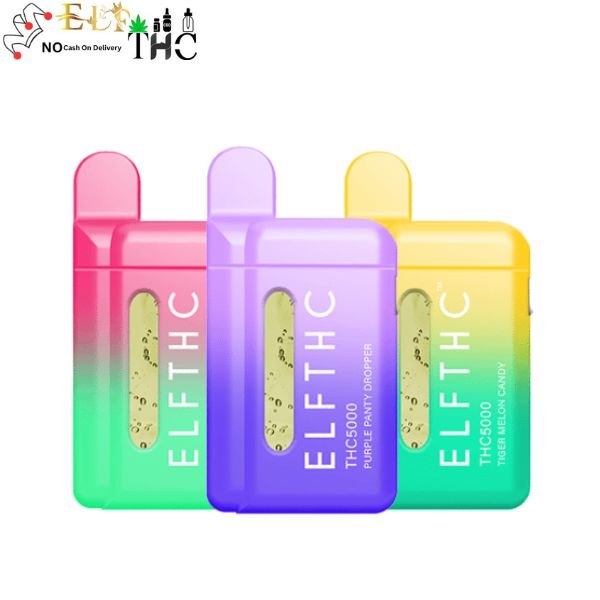 ELF THC Eldarin Blend Vape Pens 5000mg In Pakistam