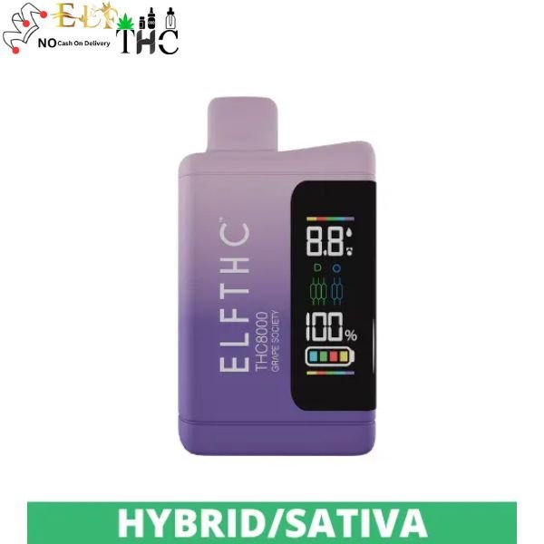 ELF THC Quantum Blend Vape Pens Hybrid 8000mg In Pakistan