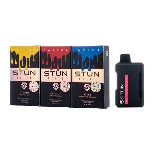 Stun Elite THCA Exotic Blen Con In Pakistan