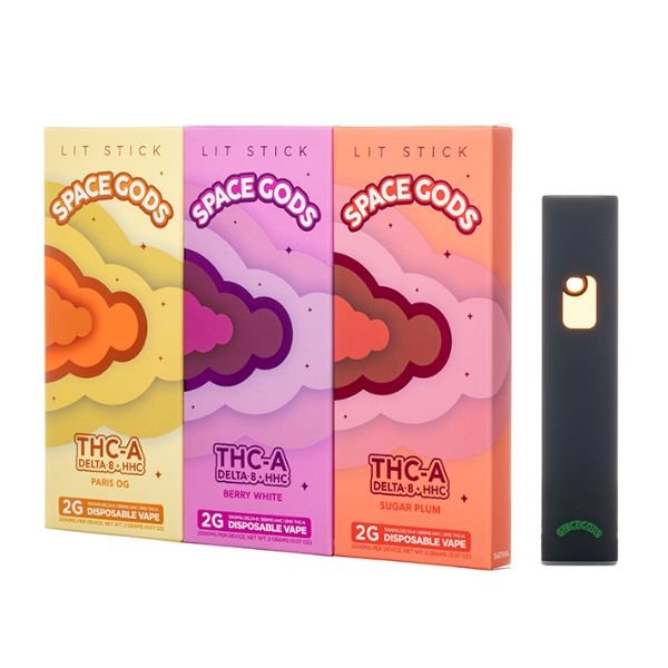 Space Gods LIT Sticks THCA Disposable  In Pakistan
