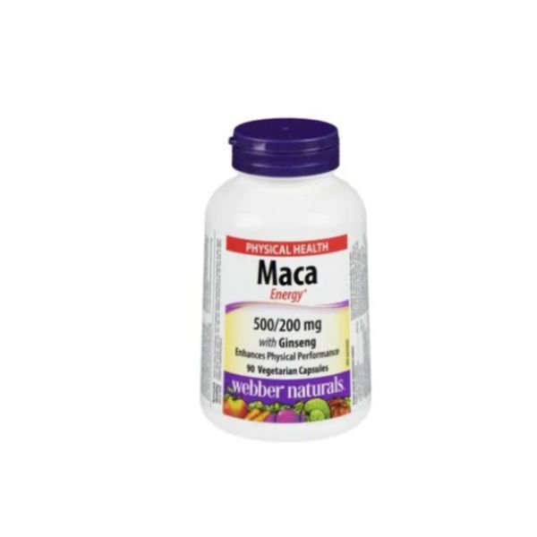 Webber Naturals Maca with Ginseng 90 Capsules in Pakistan