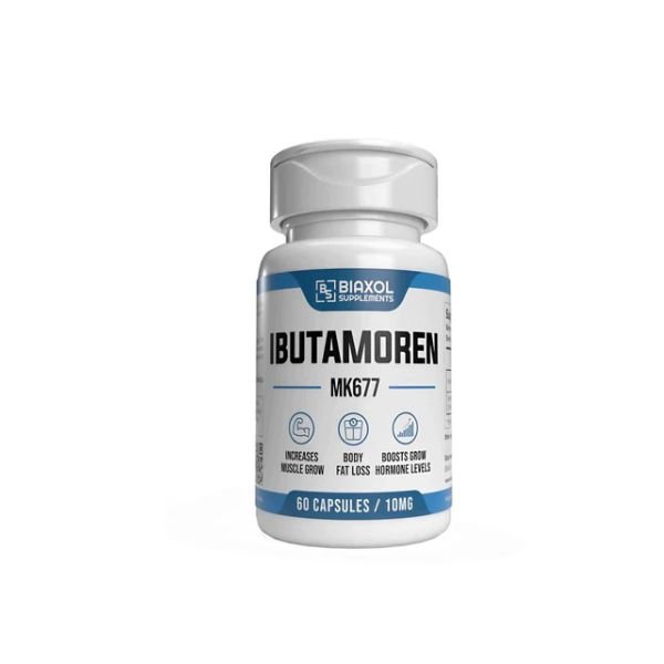 Biaxol Supplements Ibutamoren Mk 677 Muscle Growth  Support 60 Capsules In Pakistan
