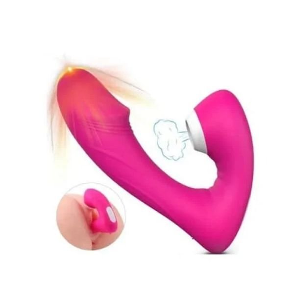 2 In 1 Clit Sucker And Insertable Vibrator In Pakistan
