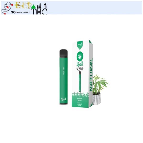 Relax Natural CBD Disposable Pen 2ml In Pakistan