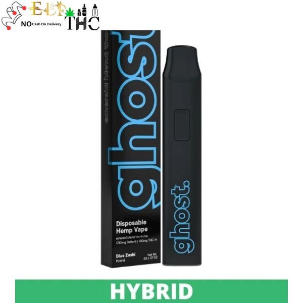Ghost Emerald Blend THCH Mix Vape Pens Blue Hybrid In Pakistan