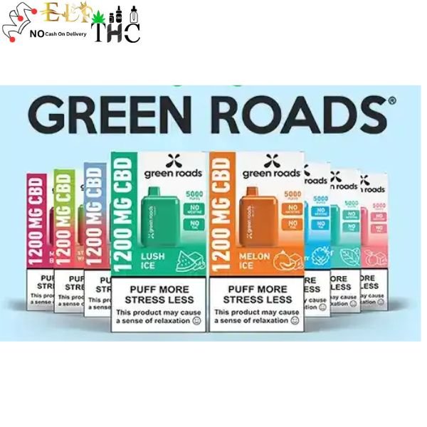 Green Roads CBD Puffs Vape Pens 1200mg In Pakistan