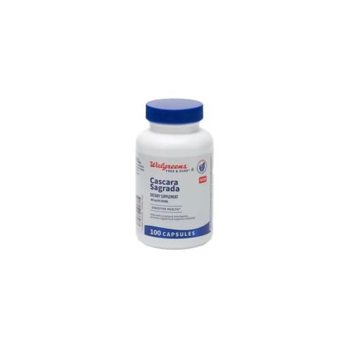 Walgreens Free Pure Cascara Sagrada 450MG Capsules In Pakistan